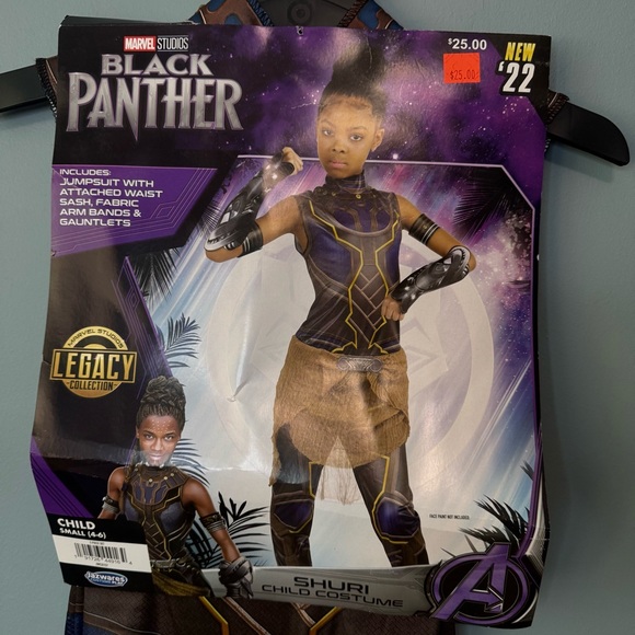 ✨3/$20✨ Marvel’s Black Panther Shuri Halloween Costume NEW. Child Small - Picture 2 of 16